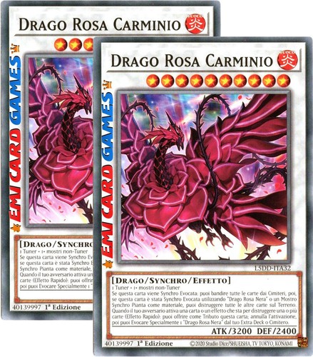 Drago rosa carminio - -,