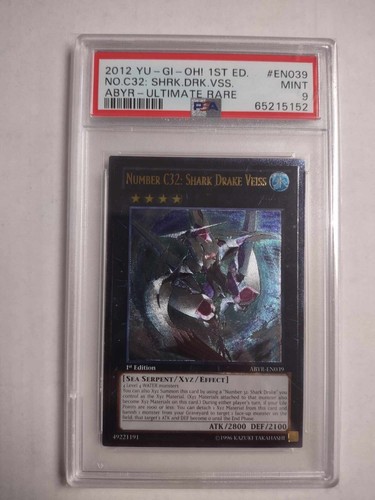 Yugioh psa numero c32 - 9, /