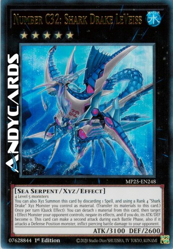Number c32 shark drake - shark,